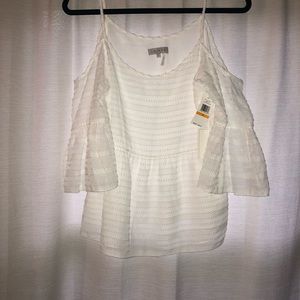 Cute tank off the arm top